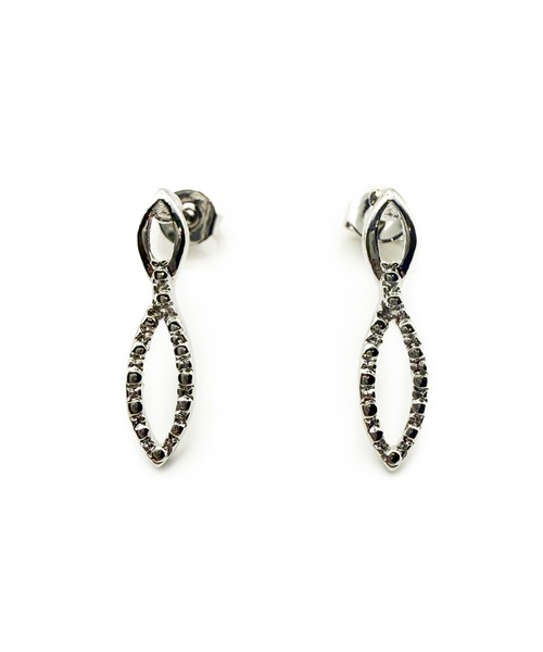 CARROLL(キャロル)の「CARROLL キャロル プロセッシングダブルオーバルリングキャッチピアス(ピアス(両耳用)・レディース・シルバー・FREE)」の1枚目の写真
