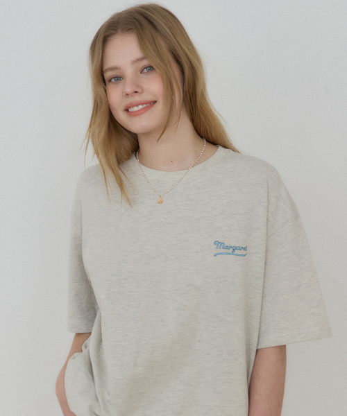 OURHOPE(アワーホープ)の「マガレットポスターティーシャツ - オートミール(Tシャツ/カットソー・レディース・オートミール・ONE/3(L)/1(S))」の3枚目の写真