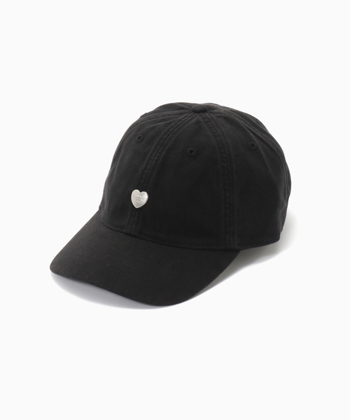 Carhartt WIP(カーハートダブリューアイピー)の「CARHARTT WIP / カーハート ダブリューアイピー HEART METAL CAP(キャップ・メンズ・キャメル/ブラック・FREE)」の1枚目の写真