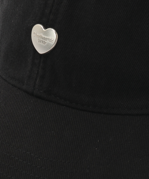 Carhartt WIP(カーハートダブリューアイピー)の「CARHARTT WIP / カーハート ダブリューアイピー HEART METAL CAP(キャップ・メンズ・キャメル/ブラック・FREE)」の5枚目の写真