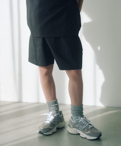 WILD THINGS（ワイルドシングス）の「【別注】＜WILD THINGS＞ ポケット ショートパンツ / キッズ 140cm-160cm（その他パンツ・キッズ・ブラック/ベージュ・L(160cm)/M(140-150cm)）」の3枚目の写真