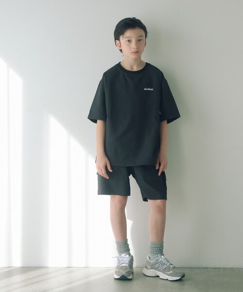 WILD THINGS（ワイルドシングス）の「【別注】＜WILD THINGS＞ ポケット ショートパンツ / キッズ 140cm-160cm（その他パンツ・キッズ・ブラック/ベージュ・L(160cm)/M(140-150cm)）」の4枚目の写真