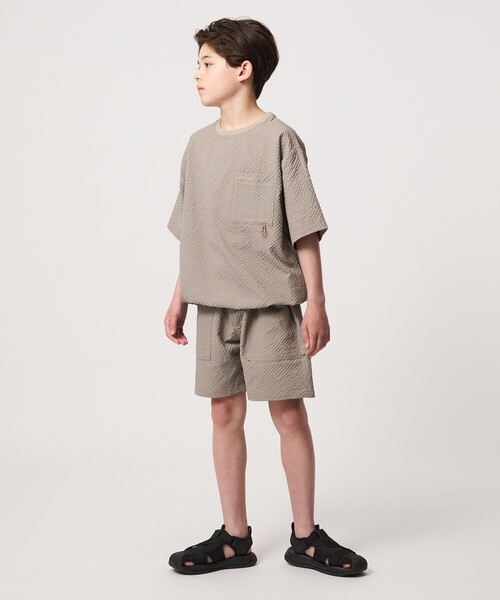 WILD THINGS（ワイルドシングス）の「【別注】＜WILD THINGS＞ ポケット ショートパンツ / キッズ 140cm-160cm（その他パンツ・キッズ・ブラック/ベージュ・L(160cm)/M(140-150cm)）」の6枚目の写真