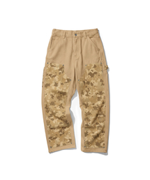 EXTRAORDINARY（エクストラオーディナリー）の「CAMO PANEL DOUBLE KNEE PANTS BEIGE（その他パンツ）」