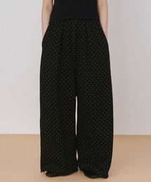 duei（デュイ）の「ドットワイドスウェットパンツ（スウェットパンツ）」