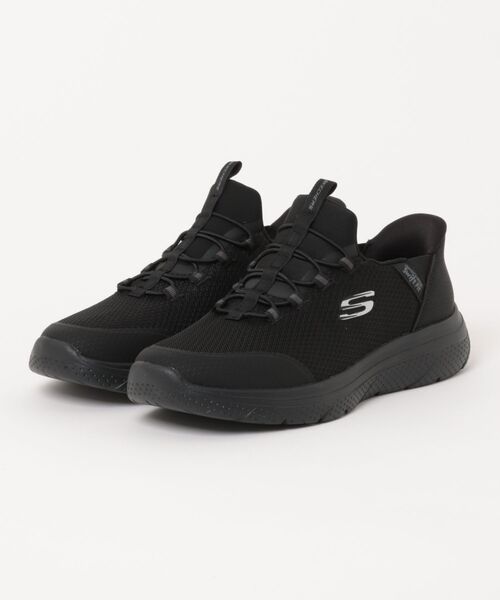SKECHERS(スケッチャーズ)の「SKECHERS スケッチャーズ SWIFT FIT スウィフトフィット GENO-ELIJAH【ワイド/軽量】(スニーカー・メンズ・ブラック×ブラック/ネイビー/ホワイト×ブラック/グレー・25.0cm/27.5cm/25.5cm/28.0cm/26.0cm/29.0cm/26.5cm/27.0cm)」の1枚目の写真