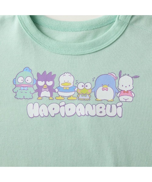 Belle Maison(ベルメゾン)の「チェック袖プリント長袖Tシャツ「サンリオキャラクターズ」(Tシャツ/カットソー・キッズ・ピンク系その他4/ミント・80/90/100/110/120)」の7枚目の写真