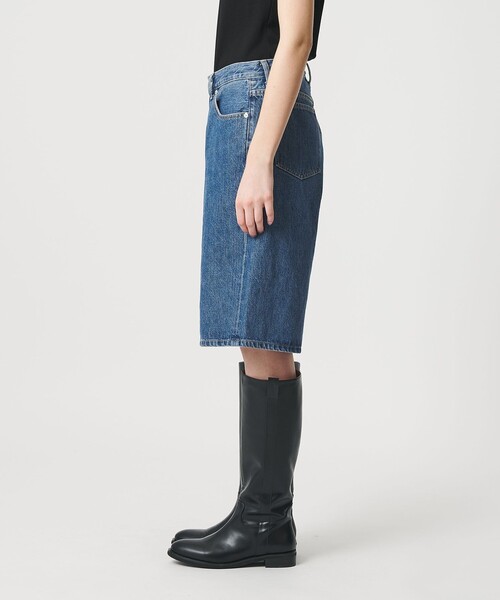 ER(イーアール)の「<ER>DOCTOR HONZAWA DENIM デニムハーフパンツ(デニムパンツ・レディース・ダークブラウン/ロイヤルブルー・M/S)」の10枚目の写真