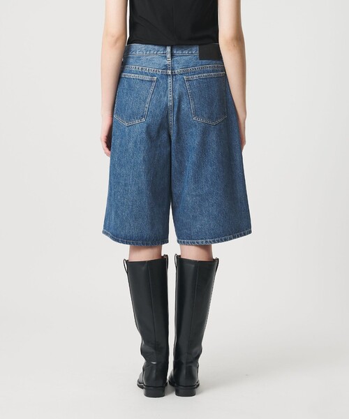 ER(イーアール)の「<ER>DOCTOR HONZAWA DENIM デニムハーフパンツ(デニムパンツ・レディース・ダークブラウン/ロイヤルブルー・M/S)」の11枚目の写真