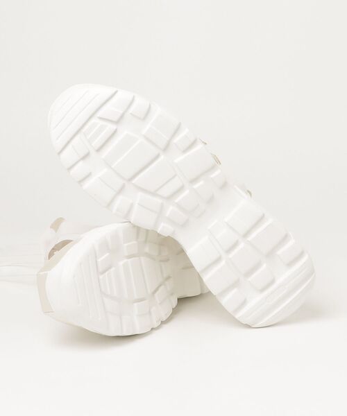 AKIKOAOKI(アキコアオキ)の「AKIKOAOKI /アキコアオキ/Giselle-satin Ivory×WH(バレエシューズ・レディース・アイボリー/ピンク/ブルー・39/35/37/36)」の5枚目の写真
