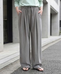 STYLE DELI（スタイルデリ）の「落ち感ギャザーリラックスパンツ（スラックス）」