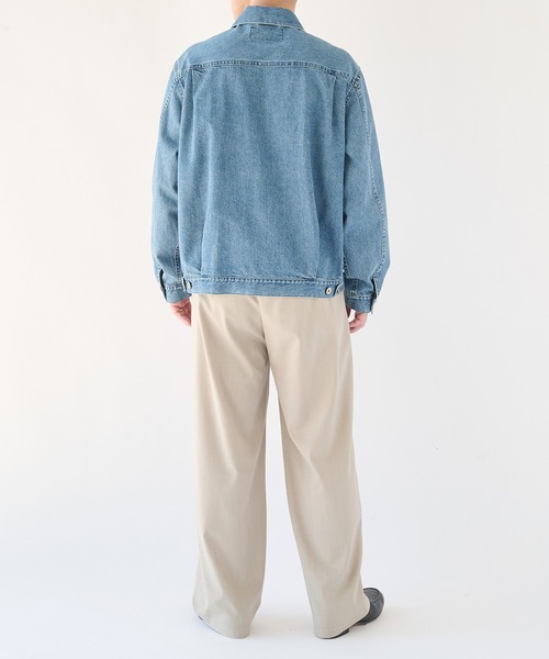 STUDIOUS(ステュディオス)の「【STUDIOUS】2ndType Denim Jacket(デニムジャケット・メンズ・インディゴブルー/ブラック・1/2)」の15枚目の写真