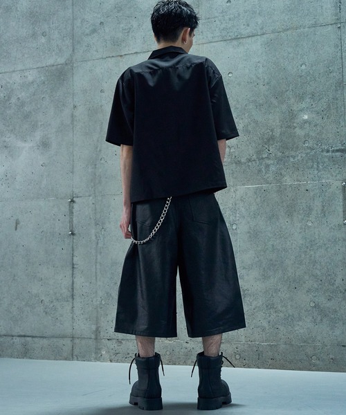 LANDNESS(ランドネス)の「【LANDNESS/ランドネス】DOUBLE POCKET OPEN COLLAR SHIRT/ダブルポケットオープンカラーシャツ(シャツ/ブラウス・メンズ・ホワイト/ブラック/サックスブルー・S/M/L)」の17枚目の写真
