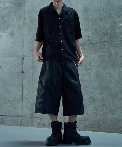 LANDNESS(ランドネス)の「【LANDNESS/ランドネス】DOUBLE POCKET OPEN COLLAR SHIRT/ダブルポケットオープンカラーシャツ(シャツ/ブラウス・メンズ・ホワイト/ブラック/サックスブルー・S/M/L)」の15枚目の写真