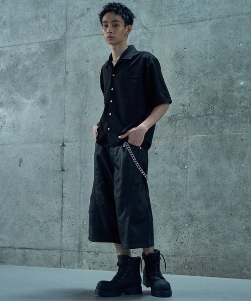 LANDNESS(ランドネス)の「【LANDNESS/ランドネス】DOUBLE POCKET OPEN COLLAR SHIRT/ダブルポケットオープンカラーシャツ(シャツ/ブラウス・メンズ・ホワイト/ブラック/サックスブルー・S/M/L)」の16枚目の写真
