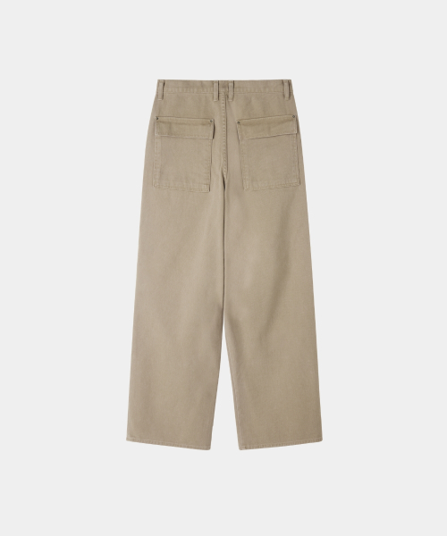 MAISON MINED(メゾンミネド)の「PIN-TUCK WASHED COTTON PANTS BEIGE(その他パンツ・メンズ・その他・MEDIUM/LARGE/SMALL)」の3枚目の写真