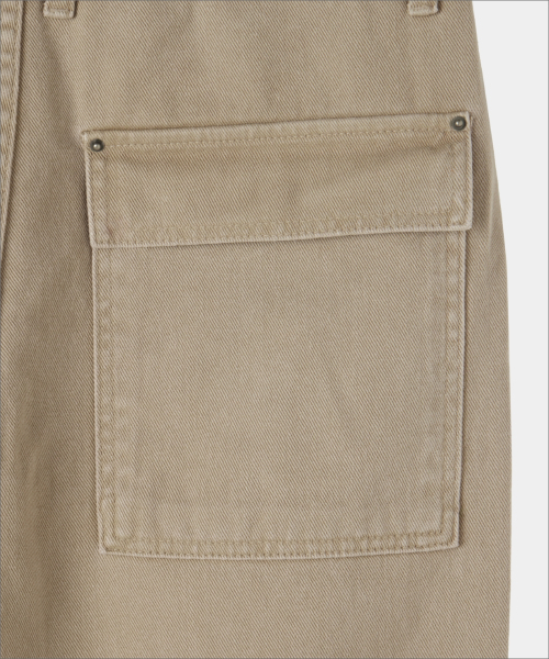 MAISON MINED(メゾンミネド)の「PIN-TUCK WASHED COTTON PANTS BEIGE(その他パンツ・メンズ・その他・MEDIUM/LARGE/SMALL)」の6枚目の写真