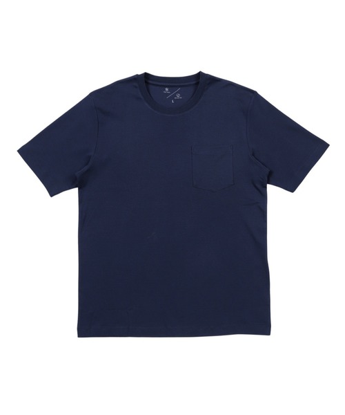 TETE(テット)の「【TETE SELECTION】スムース冷感クルーTシャツ/:【接触冷感】半袖Tシャツ クルーネック ひんやり 夏 涼しい きれいめ カジュアル(Tシャツ/カットソー・メンズ・ブラック/ホワイト/ブラウン/ネイビー・X-LARGE/LARGE/MEDIUM)」の18枚目の写真
