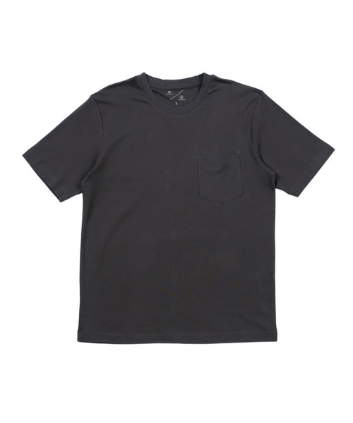 TETE(テット)の「【TETE SELECTION】スムース冷感クルーTシャツ/:【接触冷感】半袖Tシャツ クルーネック ひんやり 夏 涼しい きれいめ カジュアル(Tシャツ/カットソー・メンズ・ブラック/ホワイト/ブラウン/ネイビー・X-LARGE/LARGE/MEDIUM)」の17枚目の写真