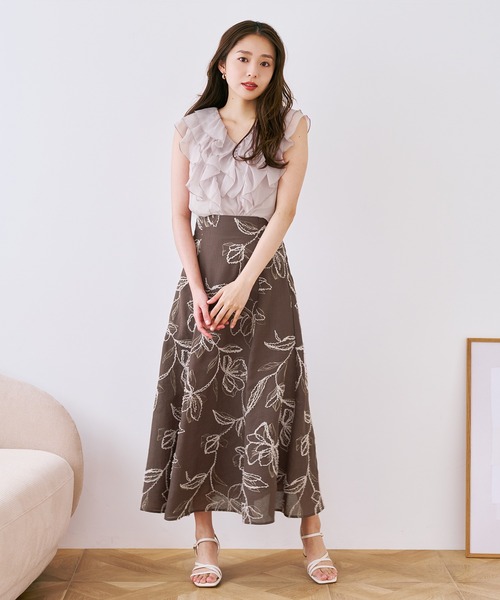 MISCH MASCH(ミッシュマッシュ)の「2026春夏新作 パウダーシフォンラッフルバックリボンブラウス(シャツ/ブラウス・レディース・ブラウン/ピンク/グレー・フリ-)」の18枚目の写真