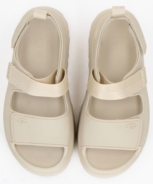 UGG（アグ）の「UGG/アグ W GOLDENGLOW[23.0cm～24.0cm展開]/ゴールデングロウ（サンダル・レディース・ブラック/ベージュ・7/6）」の9枚目の写真