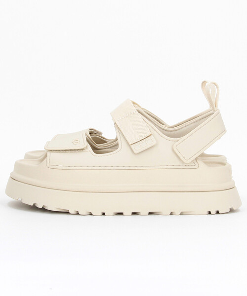 UGG（アグ）の「UGG/アグ W GOLDENGLOW[23.0cm～24.0cm展開]/ゴールデングロウ（サンダル・レディース・ブラック/ベージュ・7/6）」の10枚目の写真