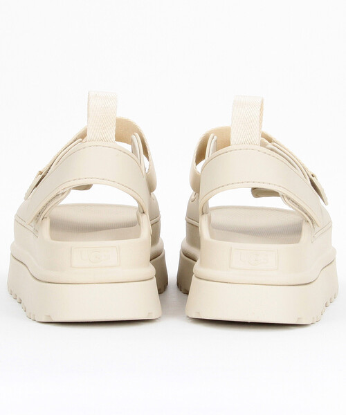 UGG（アグ）の「UGG/アグ W GOLDENGLOW[23.0cm～24.0cm展開]/ゴールデングロウ（サンダル・レディース・ブラック/ベージュ・7/6）」の11枚目の写真