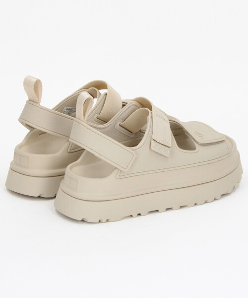 UGG（アグ）の「UGG/アグ W GOLDENGLOW[23.0cm～24.0cm展開]/ゴールデングロウ（サンダル・レディース・ブラック/ベージュ・7/6）」の12枚目の写真