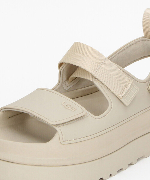 UGG（アグ）の「UGG/アグ W GOLDENGLOW[23.0cm～24.0cm展開]/ゴールデングロウ（サンダル・レディース・ブラック/ベージュ・7/6）」の14枚目の写真