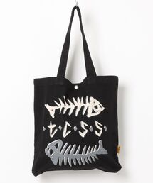 TCSS（ティーシーエスエス）の「BAG/Critical Slide(TCSS)クリティカルスライド フィッシュボーン プリント トートバッグ キャンバスバッグ ワンショルダーバッグ 肩掛け A4収納 サーフ ストリート（トートバッグ）」