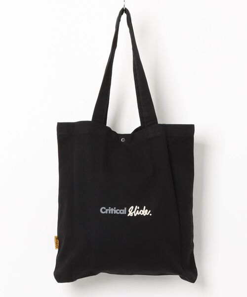 TCSS(ティーシーエスエス)の「BAG/Critical Slide(TCSS)クリティカルスライド フィッシュボーン プリント トートバッグ キャンバスバッグ ワンショルダーバッグ 肩掛け A4収納 サーフ ストリート(トートバッグ・メンズ・ブラック・FREE)」の5枚目の写真
