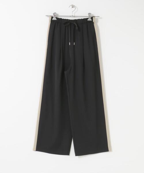 URBAN RESEARCH DOORS（アーバンリサーチドアーズ）の「サマーウールMIXラインパンツ（その他パンツ・レディース・ブラック/チャコールグレー・FREE）」の20枚目の写真