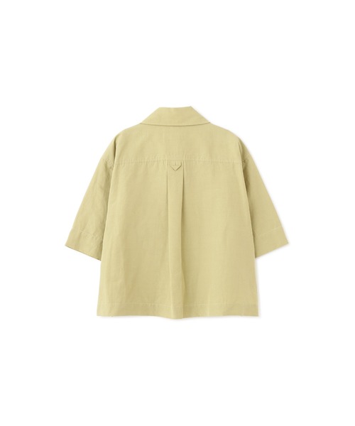 MHL.（エムエイチエル）の「HIGH COUNT DRY COTTON LINEN（シャツ/ブラウス・レディース・ホワイト/イエロー・2/1）」の11枚目の写真