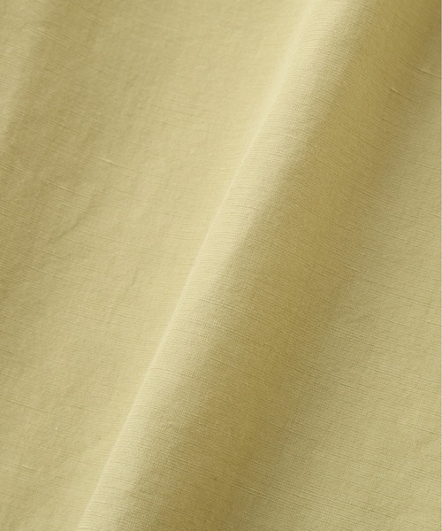 MHL.（エムエイチエル）の「HIGH COUNT DRY COTTON LINEN（シャツ/ブラウス・レディース・ホワイト/イエロー・2/1）」の13枚目の写真
