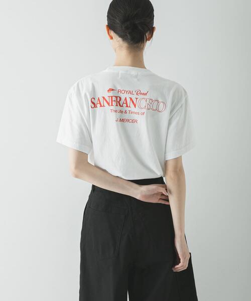 URBAN RESEARCH(アーバンリサーチ)の「『別注』J.J.Mercer×URBAN RESEARCH PHOTO PRINT T-SHIRTS(Tシャツ/カットソー・レディース・チャコールグレー/ブラウン/ホワイト・MEDIUM)」の4枚目の写真