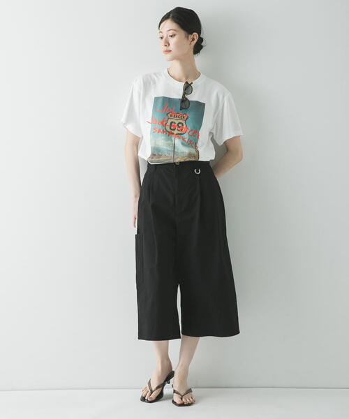 URBAN RESEARCH(アーバンリサーチ)の「『別注』J.J.Mercer×URBAN RESEARCH PHOTO PRINT T-SHIRTS(Tシャツ/カットソー・レディース・チャコールグレー/ブラウン/ホワイト・MEDIUM)」の7枚目の写真