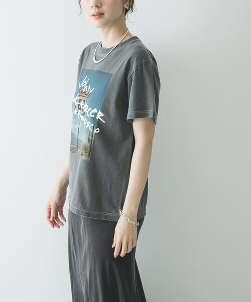 URBAN RESEARCH(アーバンリサーチ)の「『別注』J.J.Mercer×URBAN RESEARCH PHOTO PRINT T-SHIRTS(Tシャツ/カットソー・レディース・チャコールグレー/ブラウン/ホワイト・MEDIUM)」の10枚目の写真