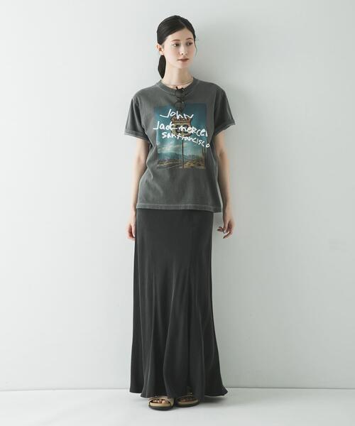 URBAN RESEARCH(アーバンリサーチ)の「『別注』J.J.Mercer×URBAN RESEARCH PHOTO PRINT T-SHIRTS(Tシャツ/カットソー・レディース・チャコールグレー/ブラウン/ホワイト・MEDIUM)」の14枚目の写真