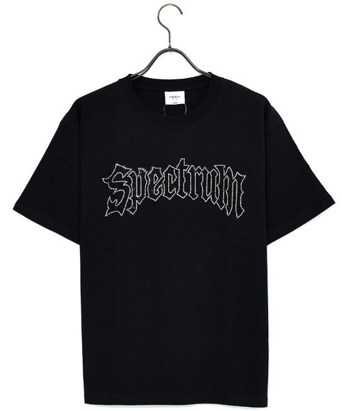 SILVER BULLET(シルバーバレット)の「『SILVER BULLET SELECT AP/シルバーバレットセレクト』ラインストーンロゴ半袖Tシャツ (Tシャツ/カットソー・メンズ・ブラック/ホワイト/ブラック系1・L/M)」の15枚目の写真
