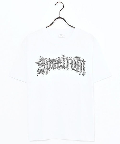 SILVER BULLET(シルバーバレット)の「『SILVER BULLET SELECT AP/シルバーバレットセレクト』ラインストーンロゴ半袖Tシャツ (Tシャツ/カットソー・メンズ・ブラック/ホワイト/ブラック系1・L/M)」の18枚目の写真