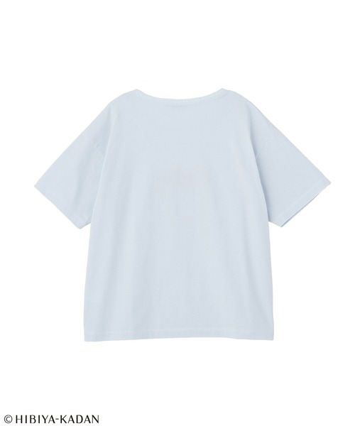 Green Parks(グリーンパークス)の「日比谷花壇コラボモノクロTEE(Tシャツ/カットソー・レディース・オフホワイト/サックスブルー・FREE)」の13枚目の写真