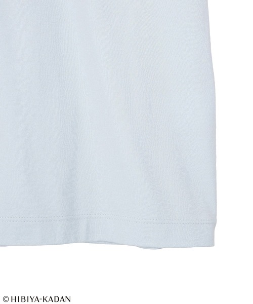 Green Parks(グリーンパークス)の「日比谷花壇コラボモノクロTEE(Tシャツ/カットソー・レディース・オフホワイト/サックスブルー・FREE)」の15枚目の写真