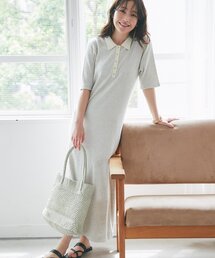 La boutique BonBon（ラブティックボンボン）の「【ヘルシー気分】ポロTEEワンピース（ワンピース）」