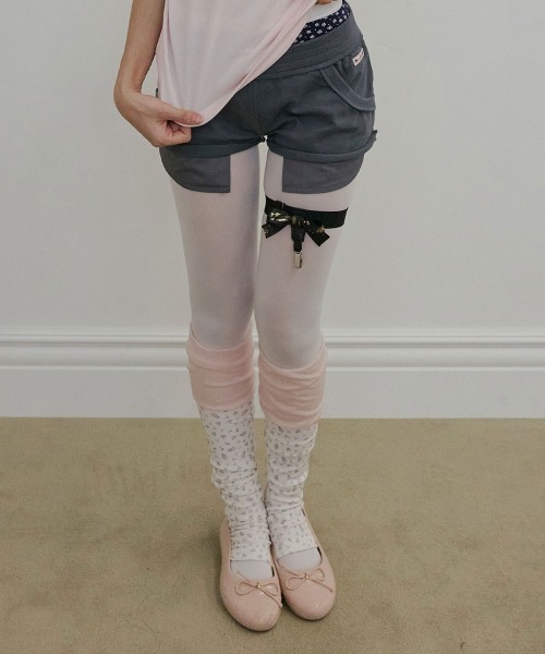 SCULPTOR(スカルプター)の「Miss Grumpy Shorts(その他パンツ・レディース・チャコールグレー/ホワイト/ピンク・LARGE/MEDIUM/X-SMALL/SMALL)」の12枚目の写真