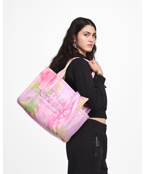 NEW】THE BLURRED FLORAL LARGE PUFFY NYLON TOTE BAB/ザ ブラード