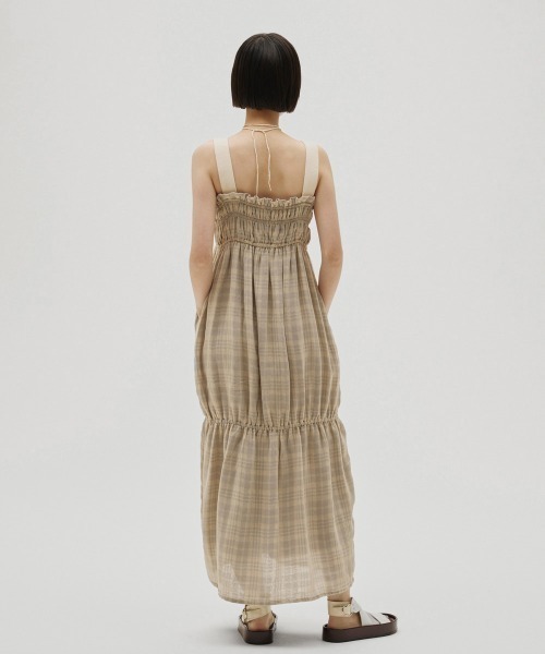 TODAYFUL（トゥデイフル）の「Check Jacquard Dress（ワンピース・レディース・チョコ/セージグリーン・36inch/38inch）」の9枚目の写真
