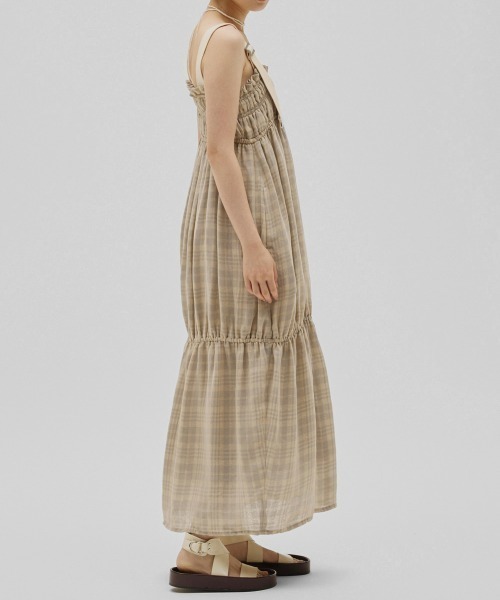 TODAYFUL（トゥデイフル）の「Check Jacquard Dress（ワンピース・レディース・チョコ/セージグリーン・36inch/38inch）」の10枚目の写真
