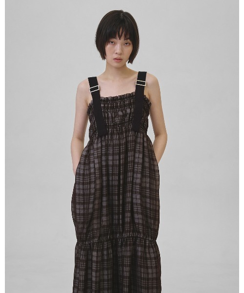 TODAYFUL（トゥデイフル）の「Check Jacquard Dress（ワンピース・レディース・チョコ/セージグリーン・36inch/38inch）」の15枚目の写真