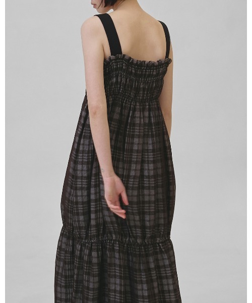 TODAYFUL（トゥデイフル）の「Check Jacquard Dress（ワンピース・レディース・チョコ/セージグリーン・36inch/38inch）」の16枚目の写真