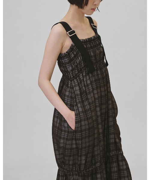 TODAYFUL（トゥデイフル）の「Check Jacquard Dress（ワンピース・レディース・チョコ/セージグリーン・36inch/38inch）」の17枚目の写真